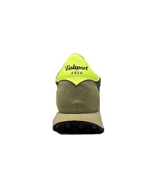 SNEAKERS START HERITAGE NYLON VINTAGE FLUO OLIVE VSR3041M FLUO OLIVE VALSPORT 