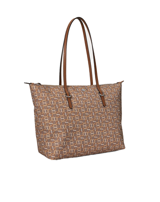 BORSA SHOPPER KEATON 26 TOTE - MARRONE FANTASIA 431916737 039 RALPH LAUREN 