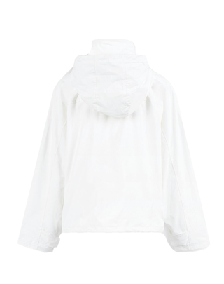 GIUBBINO DONNA WILLO - BIANCO SPORCO WILLO ZIP JACKET DOVE NO NAME 