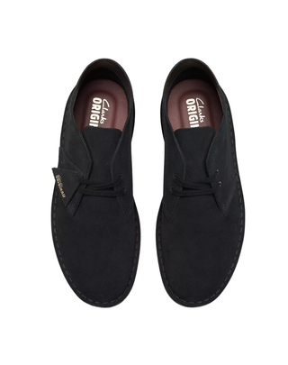 DESERT BOOT CAMOSCIO NERO 26155480 NERO CLARKS 