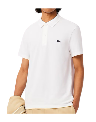 POLO SPORT IN MISTO COTONE - BIANCO DH5522 001 LACOSTE 