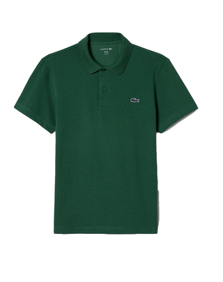 POLO UOMO IN MISTO COTONE REGULAR FIT - VERDE DH5522 132 LACOSTE 