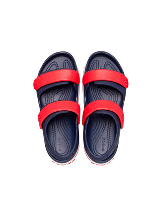 SANDALO DA BAMBINO " CROCBAND CRUISER TODDLER " - NAVY RED 209424 NAVR CROCS 