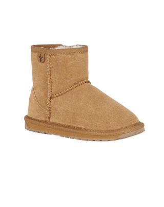 STIVALETTO BAMBINO WALLABY MINI TEENS - CHESTNUT T10103 CHESTNUT EMU 