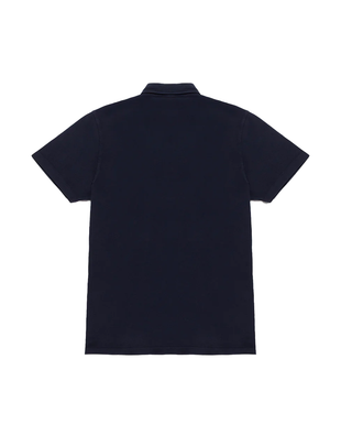 POLO PIQUET UOMO " MIRROR " - BLU T68800PX5084 F02800 REFRIGIWEAR 