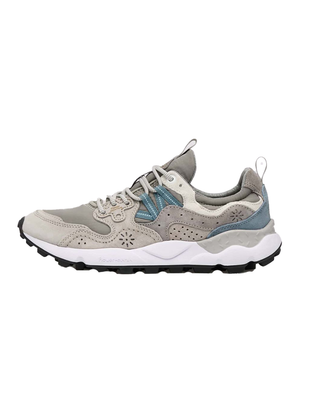 SNEAKERS UOMO YAMANO 3 - GRIGIO 001-2017818-01 2B29 FLOWER MOUNTAIN 