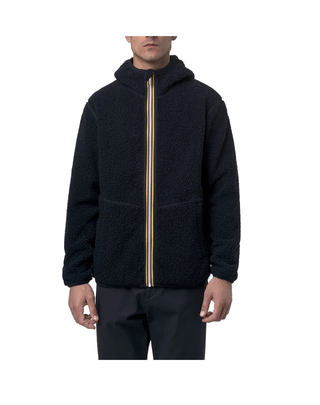 GIUBBINO IN PILE UOMO JACK SHERPA POLAR REVERSIBLE - BLU K3132NW A2B K-WAY 
