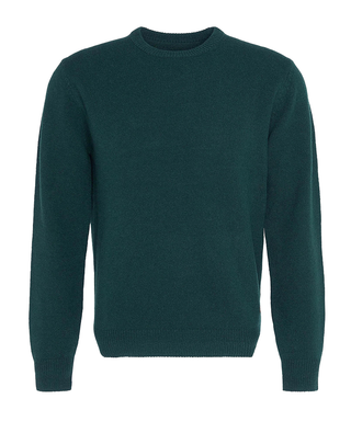 PULLOVER UOMO "ESSENTIAL PATCH" - EVERGREEN MKN0584 GN59 BARBOUR 