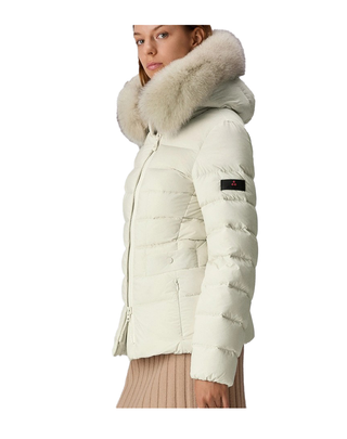 PIUMINO DONNA CORTO "TURMALET ML 06" - PANNA PED5457 983 PEUTEREY 