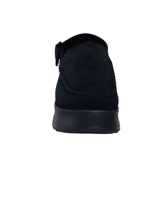 SANDALO DONNA CON PLATFORM " DELRAY CLOG SUEDE " - NERO 44259 1 HEY DUDE 