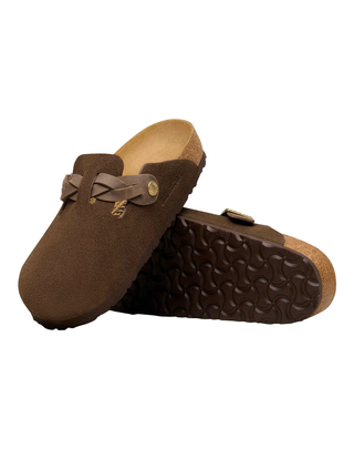 SABOT "BOSTON BRAIDED" IN PELLE SCAMOSCIATA CARAFE 1031716-S CARAFE BIRKENSTOCK 