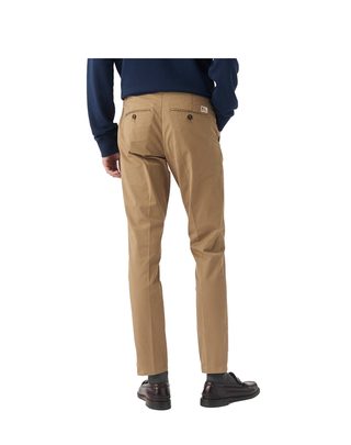 PANTALONE CHINO NEW ROLF IN GABARDINA - BEIGE RRU013C9250112 C0005 ROY ROGERS 