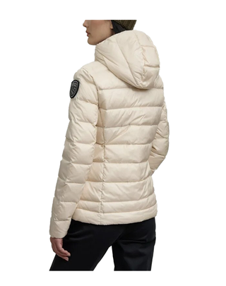 PIUMINO DONNA SFIANCATO "CHARME" - LATTE INTERNO TORTORA 25WBLDC03100 907GG BLAUER 