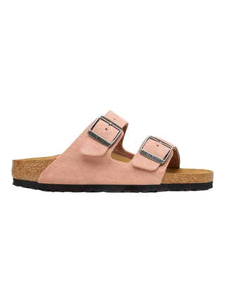 SANDALO ARIZONA IN PELLE SCAMOSCIATA - PINK CLAY 1031651-S PINK CLAY BIRKENSTOCK 