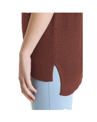 MAGLIA DONNA SENZA MANICHE - CAPPUCCINO DS02M3 562 RAGNO 