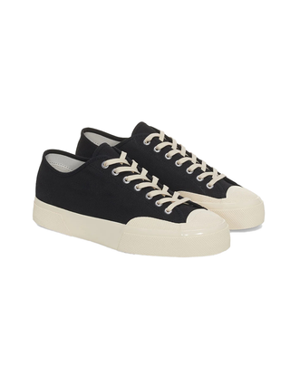 SNEAKERS "2432 WORKS LOW CUT" IN COTONE - BLACK S51347W AOU SUPERga 