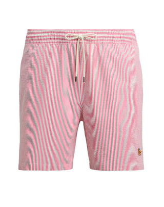 BOXER MARE " TRAVELER CLASSIC 14.5 CM " - RIGA BIANCO ROSA 710957784 500 RALPH LAUREN 