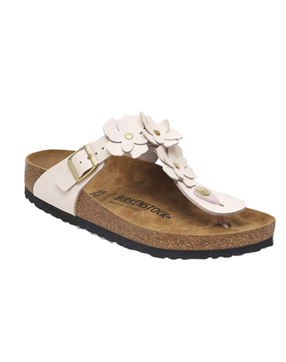 INFRADITO IN PELLE GIZEH FLOWER - LIGHT ROSE 1029287-N LIGHT ROSE BIRKENSTOCK 