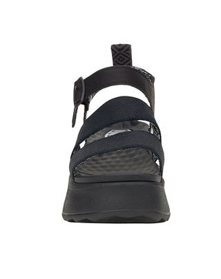 SANDALO DONNA CON PLATFORM " DELRAY BUCKLE CLASSIC " - BLACK