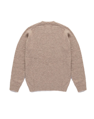 MAGLIONE UOMO "LUKAS" GIROCOLLO - TAUPE M37500 A00140 REFRIGIWEAR 