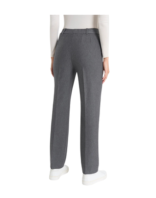 PANTALONE DONNA IN TESSUTO COMPACT - ARDESIA MEL. DB24PP 202M RAGNO 