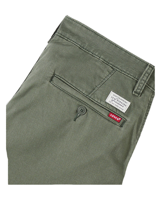 PANTALONI CHINO UOMO IN MISTO COTONE E LINO - VERDE 17196-0197 U LEVI'S 