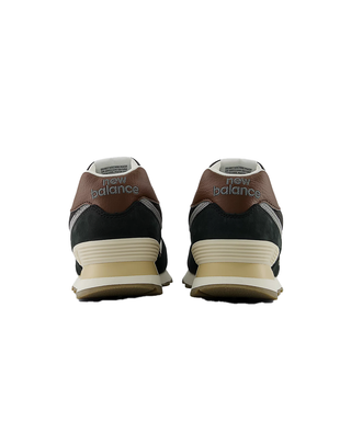 SNEAKERS UOMO " 574 " - BLACK BROWN U574 SB NEW BALANCE 
