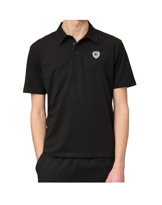 POLO UOMO " KEMP " - NERO BLUT02064 999 BLAUER 