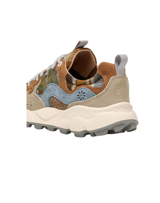 SNEAKERS DONNA "YAMANO 3" IN LANA - MARRONE 2017818-52 1B16 FLOWER MOUNTAIN 