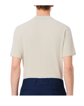 MAGLIONE DA GOLF CON COLLETTO A POLO - BEIGE AH9341 ZAM LACOSTE 