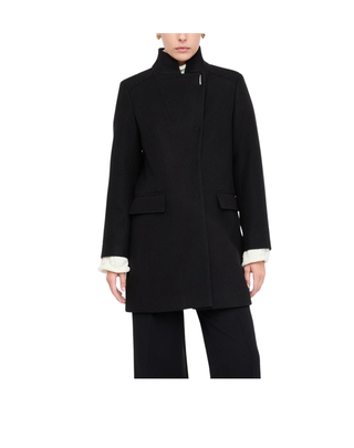 CAPPOTTO DONNA IN PANNO - NERO MF5119J4873 22222 LIU JO 