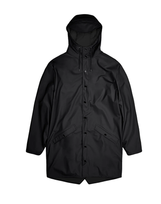 IMPERMEABILE UNISEX "LONG JACKET " - BLACK RA12020 01 RAINS 