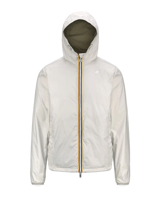 GIACCA UOMO "JAKE PLUS.2 REVERSIBLE" - GREEN LICHEN/BEIGE LT K2124EW AZU K-WAY 