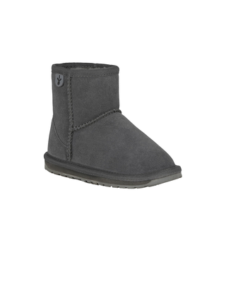 STIVALETTO BAMBINO WALLABY MINI - GRIGIO K10103 CHARCOAL EMU 