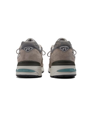 SNEAKERS UOMO " MADE IN UK 991V2" - GRIGIO U991GL2 GRAY NEW BALANCE 