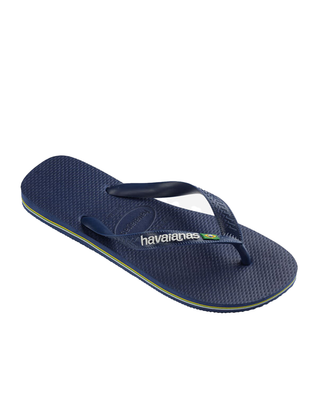 INFRADITO BRASIL LOGO - NAVY BLUE 4110850 0555 HAVAIANAS 
