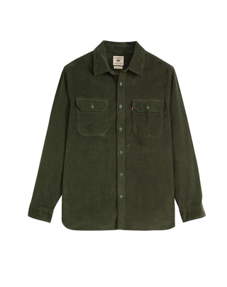 CAMICIA IN VELLUTO A COSTE " JACKSON " - VERDE 19573 0277 LEVI'S 