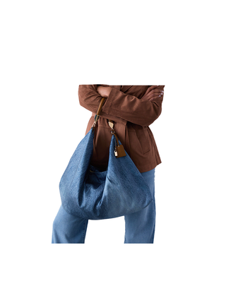 BORSA FOULARD STAMPA DENIM AA6194T2745 79043 LIU JO 