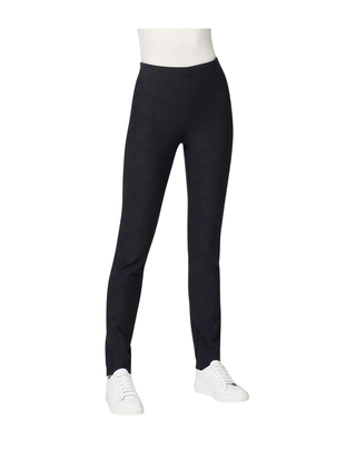 PANTALONI DONNA SIGARETTA IN TESSUTO COMPACT- NERO DE72PS 020 RAGNO 
