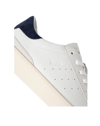 SNEAKERS "SONICA CALF" DA UOMO - WHITE-BLUE SONICA CALF WL D.A.T.E. 