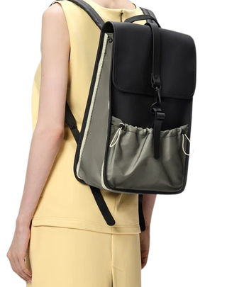 ZAINO UNISEX " MIX BACKPACK MINI " - BLACK 14280 01 RAINS 