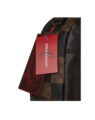 ZAINO UNISEX "ENLARGED CHECK PARIS DLXSV" 910B6263NSZ U SPRAYGROUND 