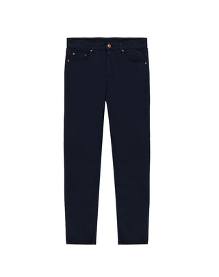 PANTALONE UOMO IN COTONE " DENVER " - BLU P91100CT0029 F02800 REFRIGIWEAR 