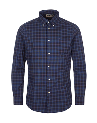 CAMICIA " LONDON " TAILORED FIT - MIDNIGHT TARTAN MSH5023 TN11 BARBOUR 