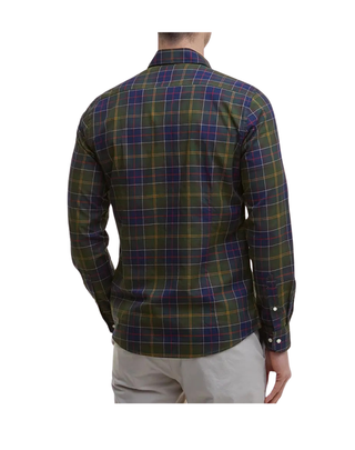 CAMICIA UOMO TAILORED FIT " WETHERAM " - CLASSIC TARTAN MSH4982 TN11 BARBOUR 