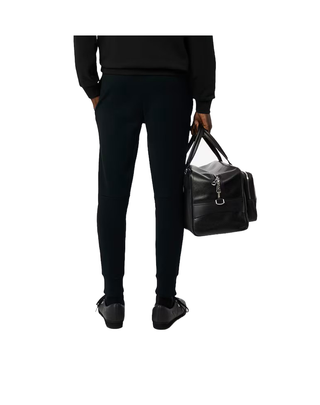 PANTALONI FELPATI UOMO SLIM FIT - NERO XH9624 031 LACOSTE 