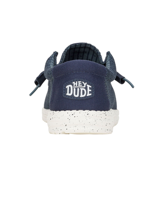 SCARPE UOMO " WALLY STRETCH MESH " - NAVY