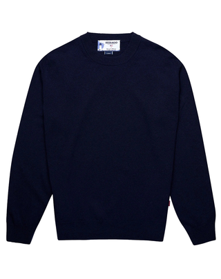 MAGLIONE UOMO IN PURA LANA MEDUNCOOK - BLU 75121IW WQ1 SEBAGO 