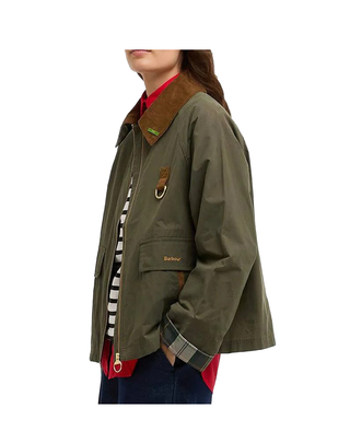 GIUBBINO DONNA SPEY ICON - IVY GREEN/ANCIENT LSP0311 OL72 BARBOUR 