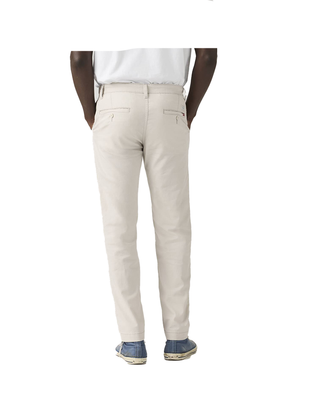 PANTALONI CHINO UOMO IN MISTO COTONE E LINO - BIANCO SPORCO 17196-0200 U LEVI'S 